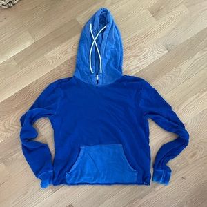 Cotton Citizen Blue Hooded Sweatshirt